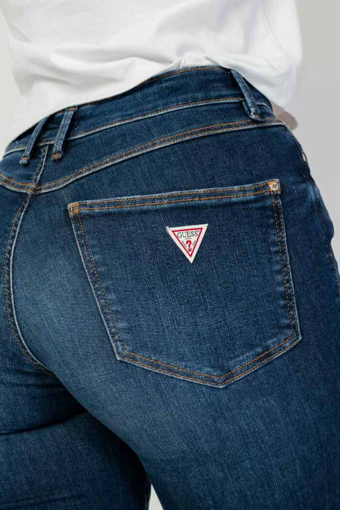 Jeans slim Guess 1981 SKINNY Denim scuro