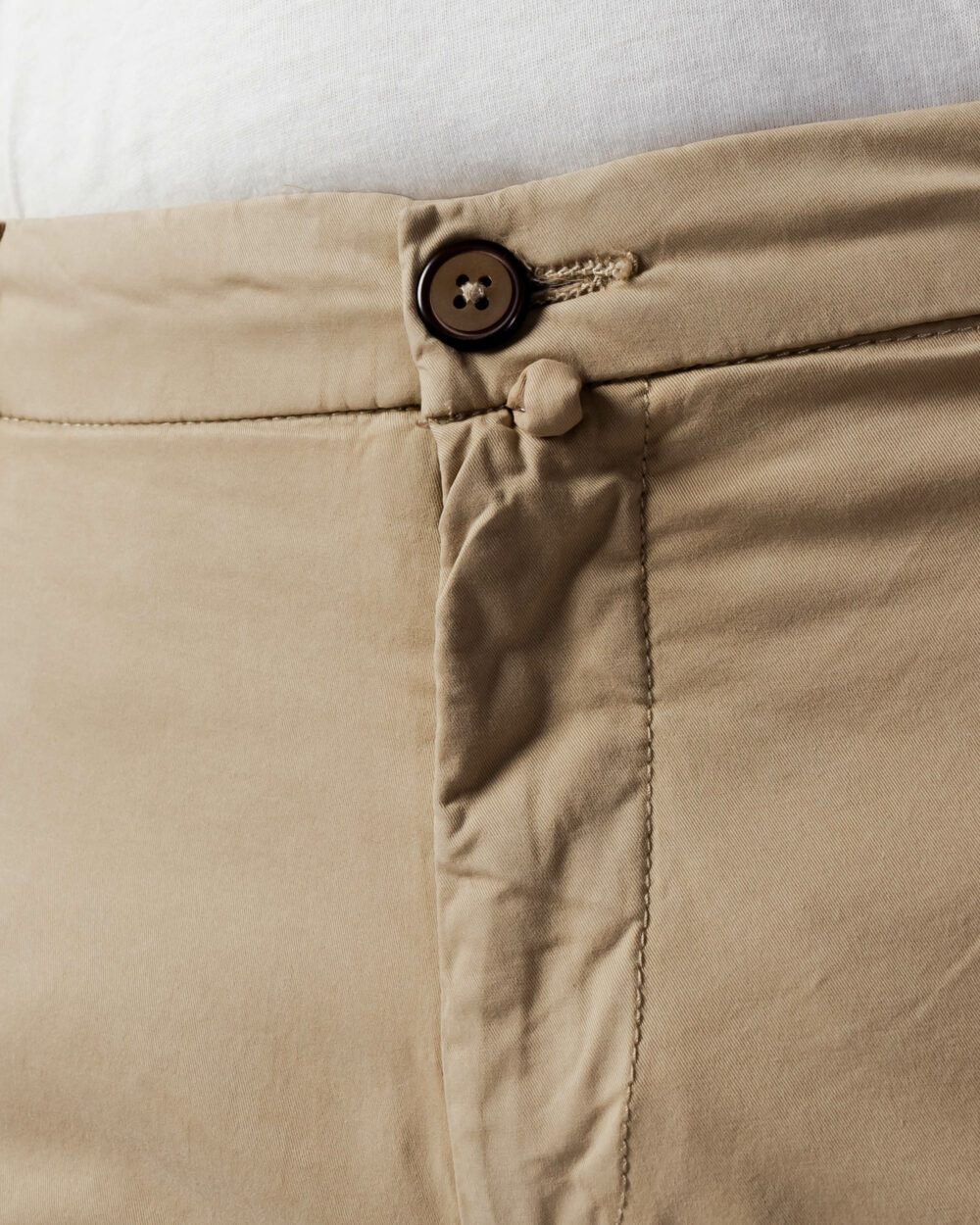 Pantaloni skinny Borghese CHINO LONG PREMIUM TWILL PR04 Beige - Foto 5