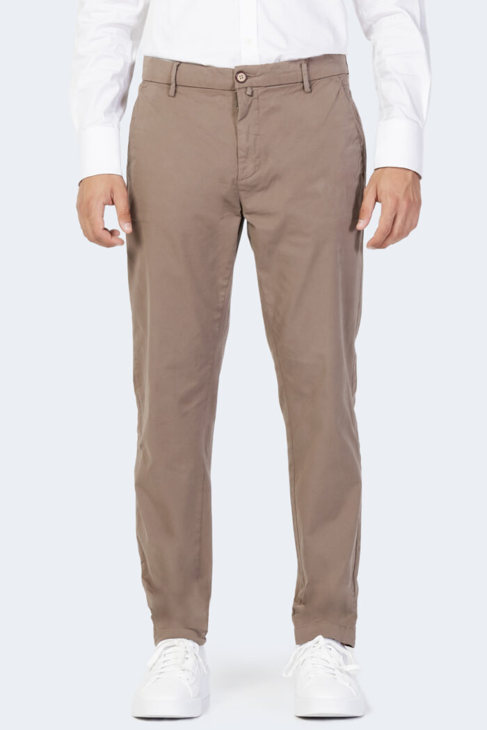 Pantaloni skinny Borghese CHINO LONG PREMIUM TWILL PR04 Terra – Fango – 90521