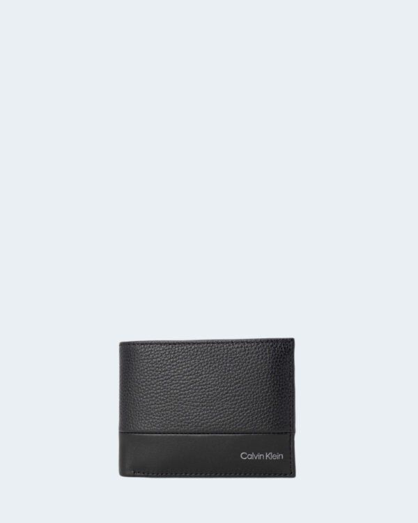 Portafoglio con portamonete Calvin Klein SUBTLE MIX TRIFOLD 10CC W/COIN Nero - Foto 1