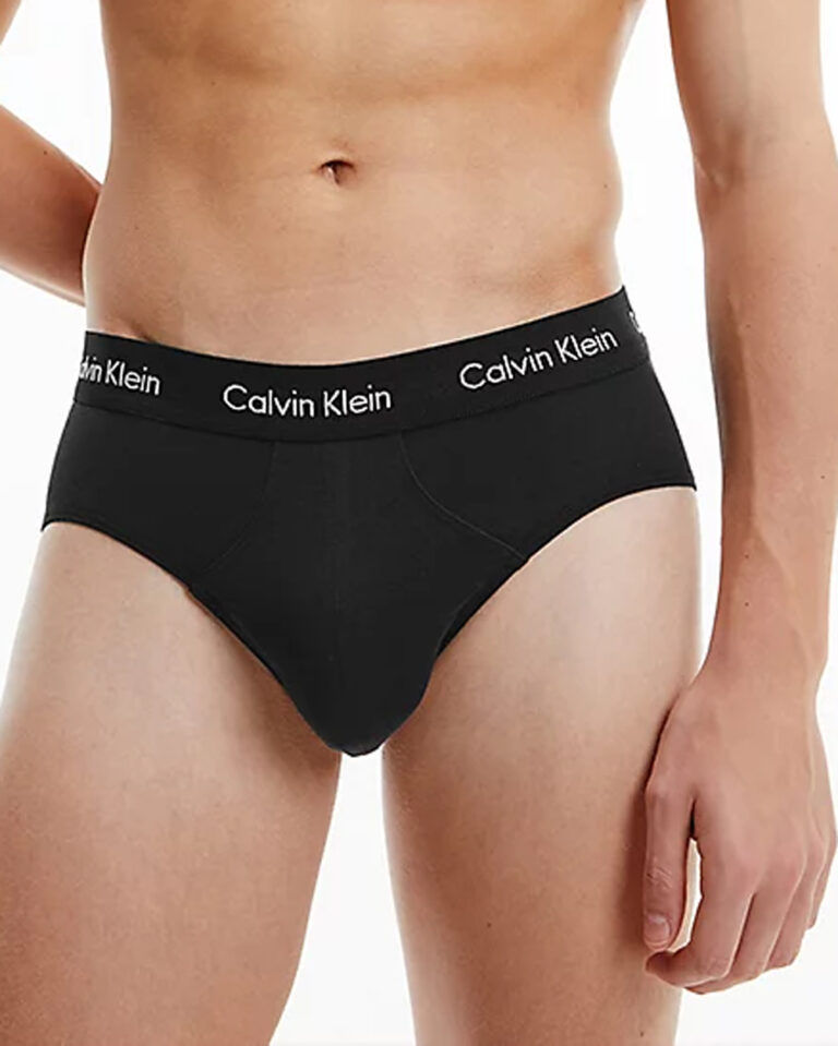 Slip Calvin Klein Underwear HIP BRIEF PK B-RAIN DANCE Celeste - Foto 2