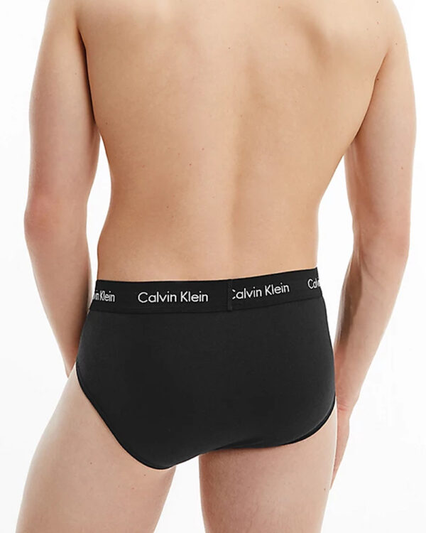Slip Calvin Klein Underwear HIP BRIEF PK B-RAIN DANCE Celeste - Foto 3