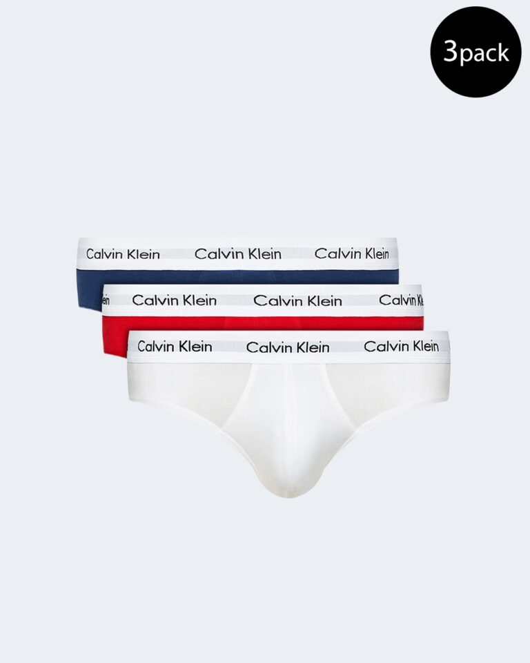 Slip Calvin Klein Underwear Pacco da 3 Rosso - Foto 1