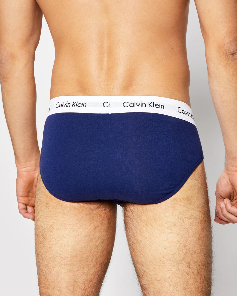 Slip Calvin Klein Underwear 3 Hip Brief Rosso - Foto 3