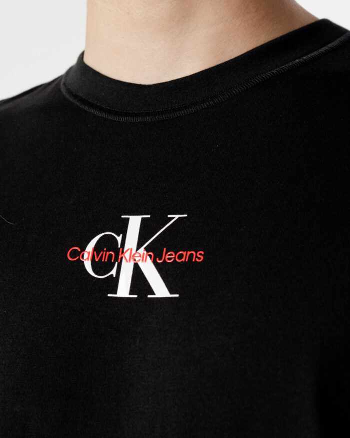 T-shirt Calvin Klein MONOGRAM LOGO  TEE Antracite – 80894