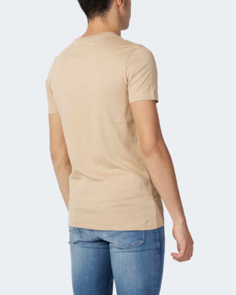 T-shirt Calvin Klein Jeans SEASONAL MONOGRAM TE Beige - Foto 3