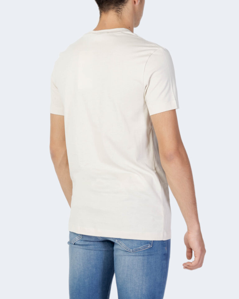 T-shirt Calvin Klein Jeans TWO TONE MONOGRAM TE Beige - Foto 3