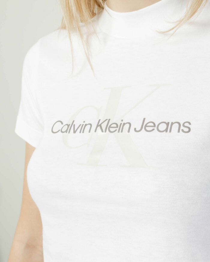 T-shirt Calvin Klein SEASONAL MONOGRAM BA Bianco – 80914