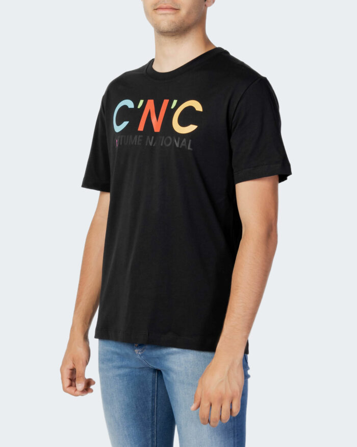 T-shirt Cnc Costume National LOGO COLOR Nero – 88562