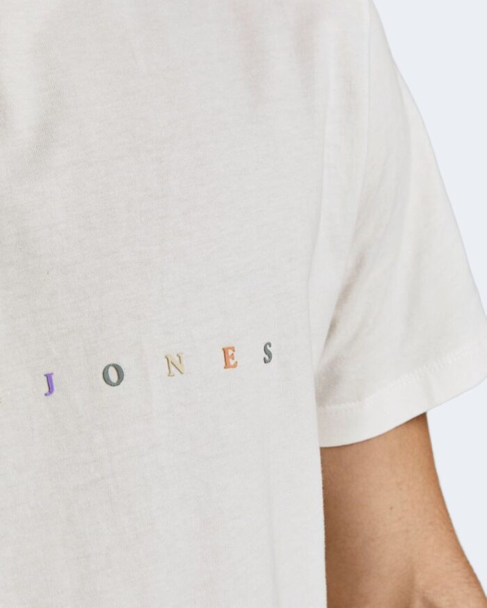 T-shirt Jack Jones JJFONT TEE Panna – 80604