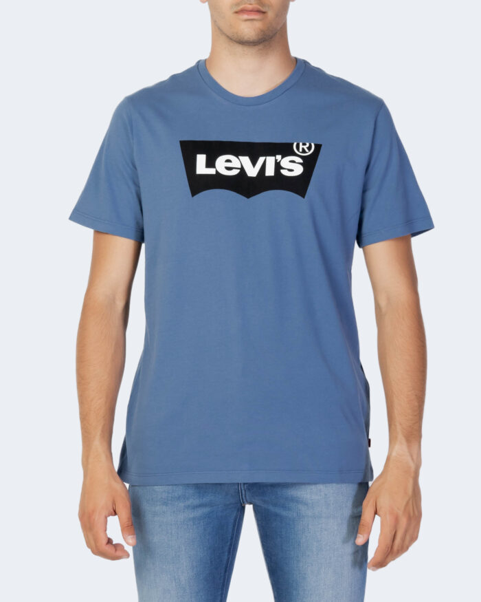 T-shirt Levi’s® GRAPHIC CREWNECK TEE BW SSNL COLOR SUNSE Blu – 90396