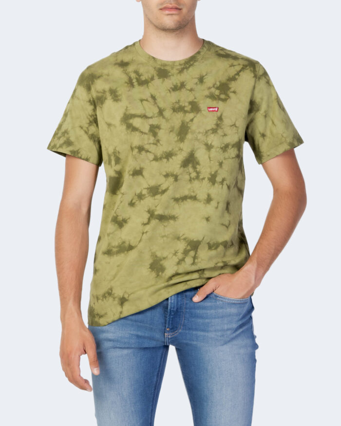 T-shirt Levi’s® SS ORIGINAL HM TEE CRATER LAKE MARTINI O Verde – 90398