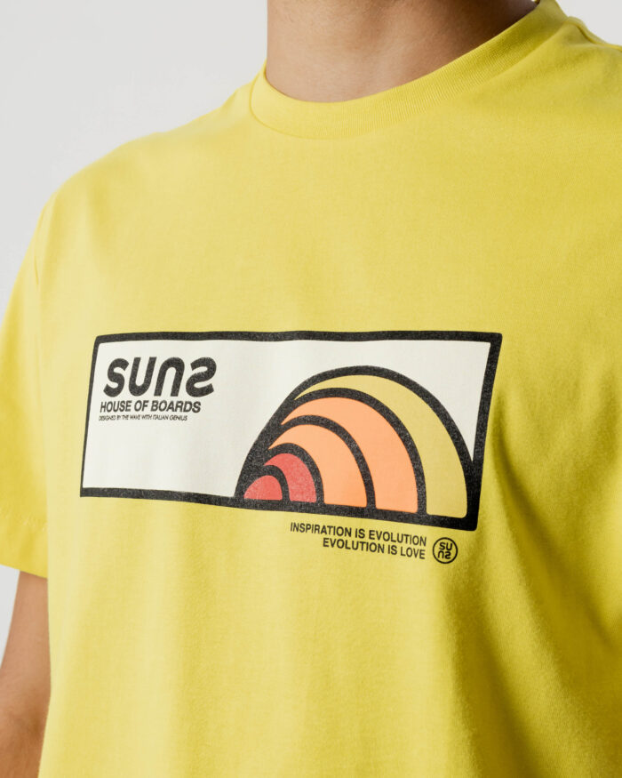 T-shirt Suns PAOLO SUNRISE Giallo – 89537