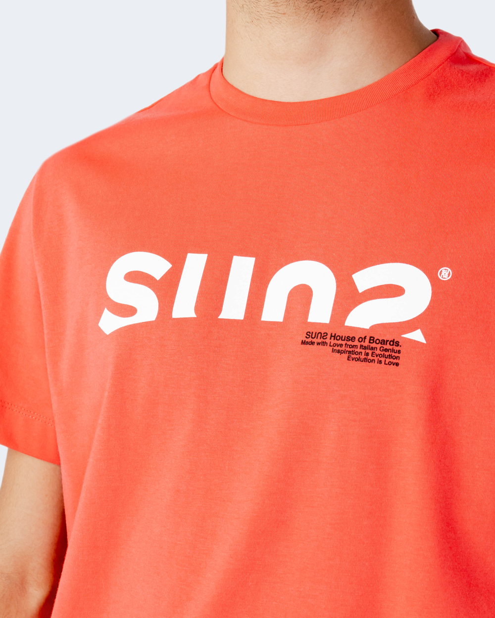 T-shirt Suns PAOLO SUNS MOON Rosso - Foto 2