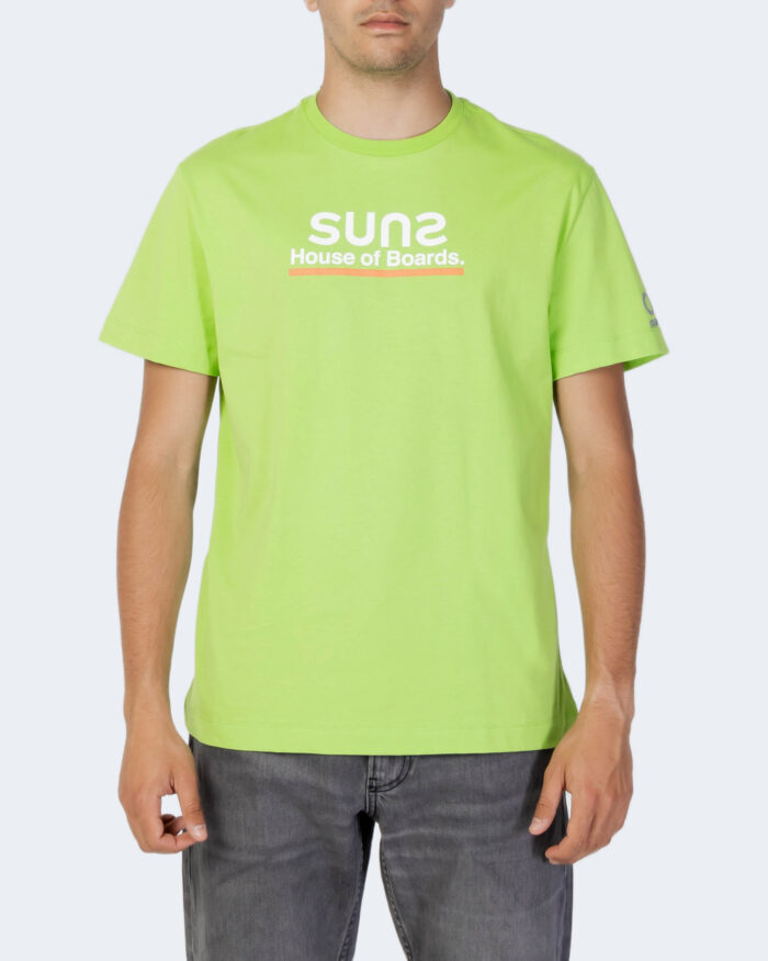 T-shirt Suns PAOLO HOUSE BOARD Verde ice – 89541