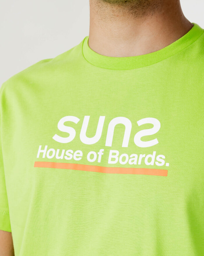 T-shirt Suns PAOLO HOUSE BOARD Verde ice – 89541