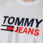 T-shirt Tommy Hilfiger Jeans TJM CORP LOGO TEE Bianco - Foto 2