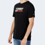 T-shirt Tommy Hilfiger Jeans TJM CORP LOGO TEE Nero - Foto 5