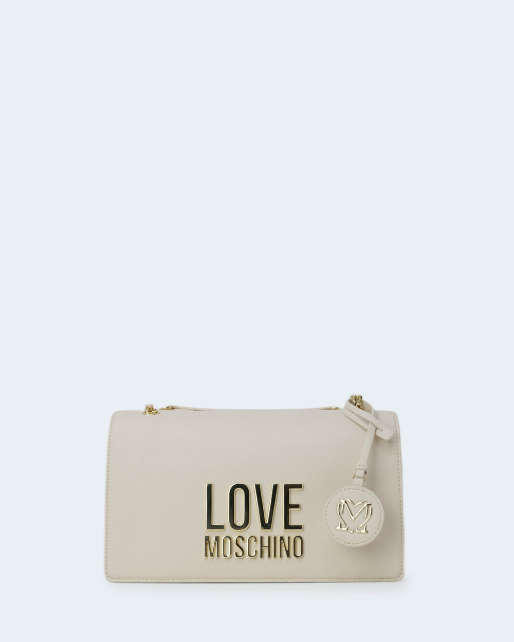 Borsa Love Moschino LETTERING Beige - Foto 1