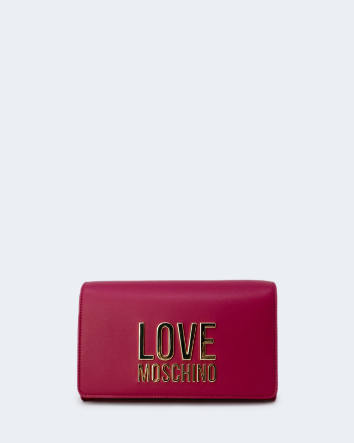 Borsa Love Moschino LOGO ORO Magenta – 88410
