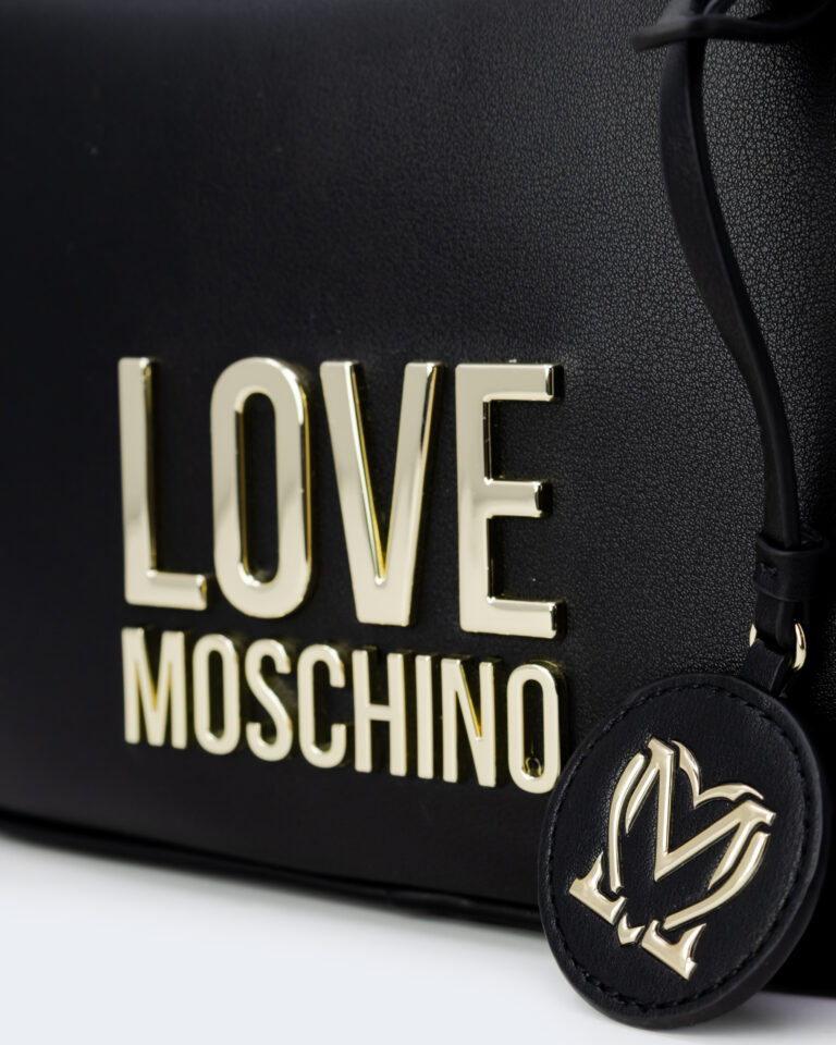 Borsa Love Moschino BONDED PU Nero - Foto 2