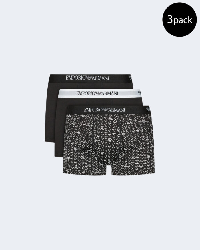 Boxer Emporio Armani Underwear KNITTED UNDERWEAR SET Nero – 89255