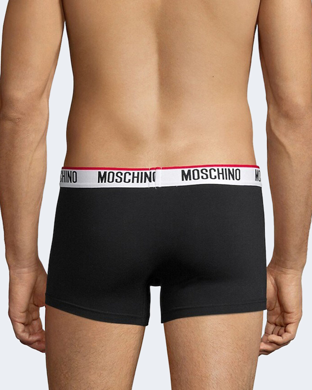 Boxer Moschino Underwear TRUNK BIPACK Nero - Foto 3