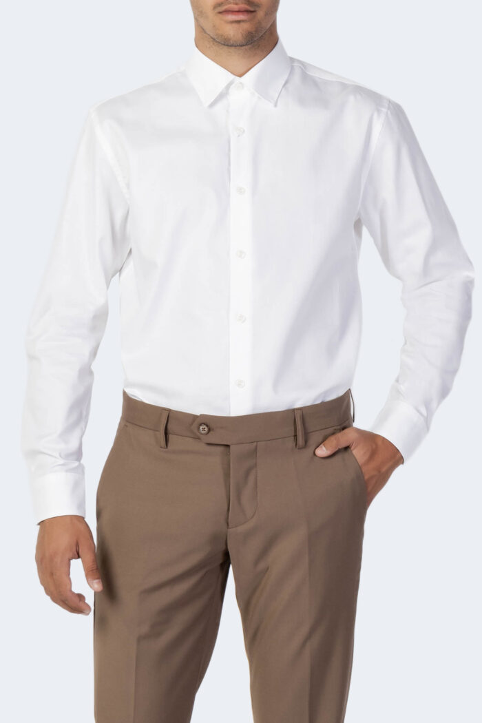 Camicia manica lunga Selected SLHREGETHAN SHIRT LS CLASSIC B NOOS Bianco