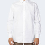 Camicia manica lunga Selected SLHREGETHAN SHIRT LS CLASSIC B NOOS Bianco - Foto 5