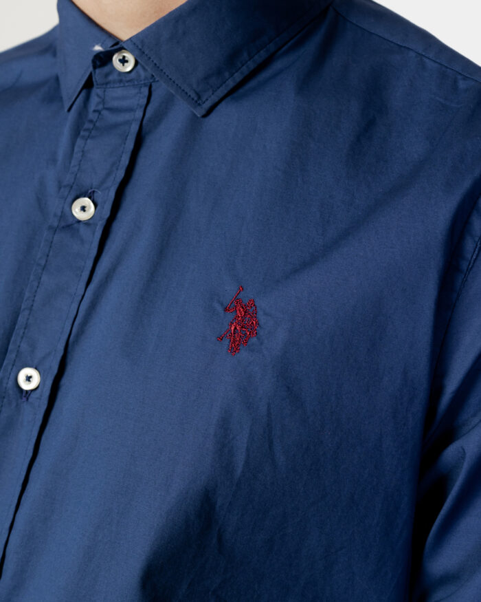 Camicia manica lunga U.s. Polo Assn. ZAM Blu – 88540