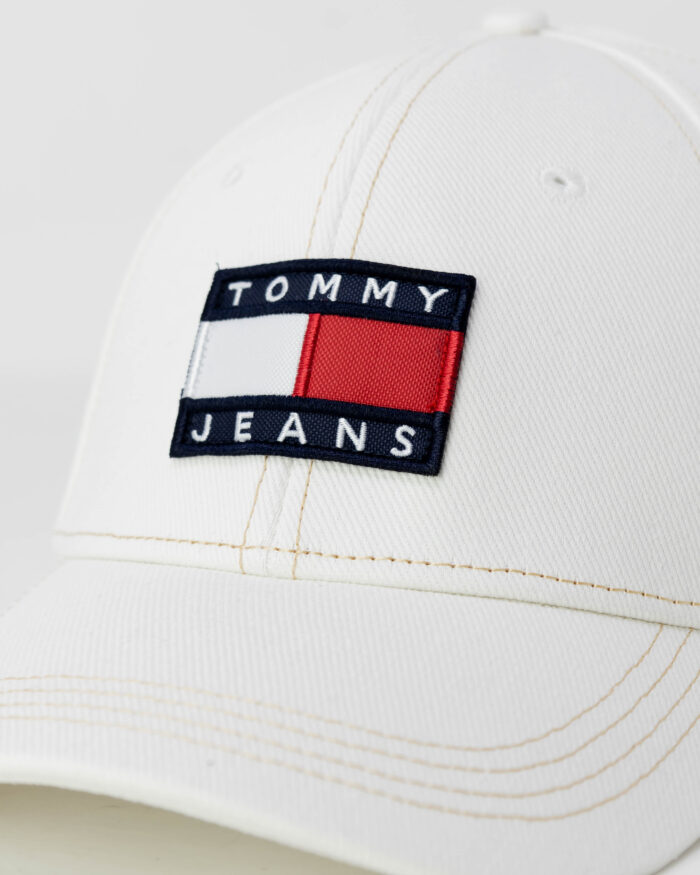 Cappello con visiera Tommy Hilfiger TJM  DENIM CAP AM0AM09585 Bianco – 90578