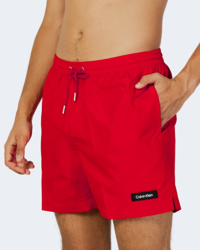 Costume da bagno Calvin Klein MEDIUM DRAWSTRING Rosso – 92004