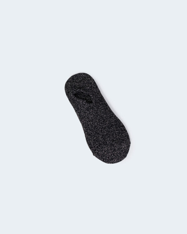 Fantasmini Pieces PCSEBBY GLITTER SNEAKER 1PACK SOCKS NOOS Black Silver - Foto 1