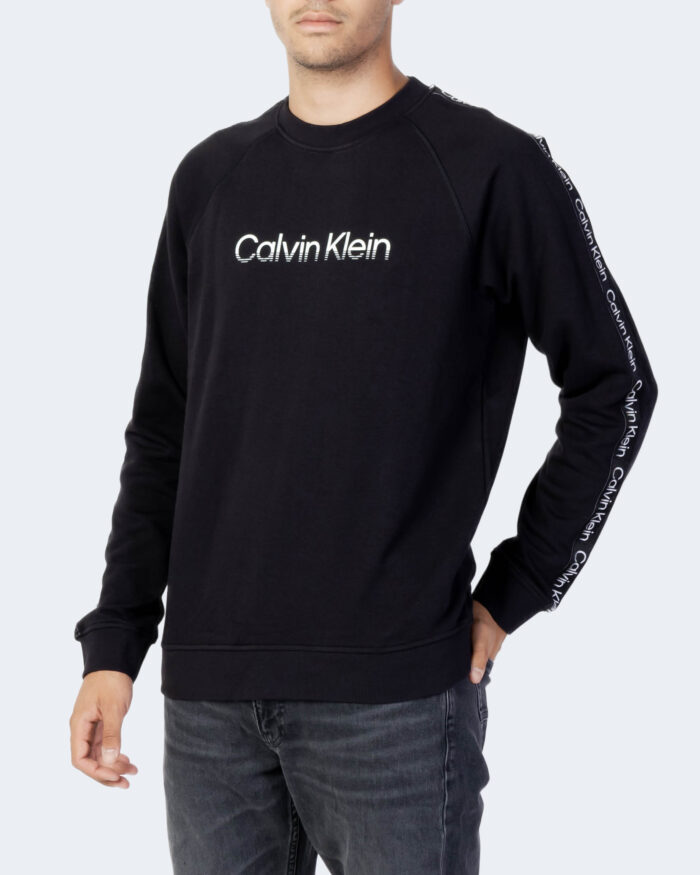 Felpa senza cappuccio Calvin Klein Performance PW – Pullover Nero – 80945