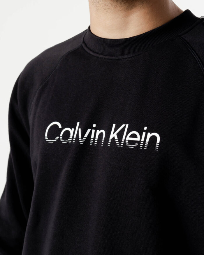 Felpa senza cappuccio Calvin Klein Performance PW – Pullover Nero – 80945
