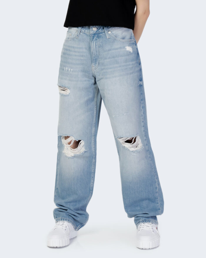 Jeans mom Calvin Klein 90S STRAIGHT Denim chiaro – 92063