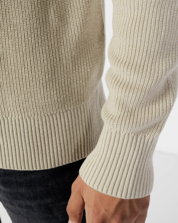 Maglione Calvin Klein Jeans MONOLOGO SWEATER Beige - Foto 3