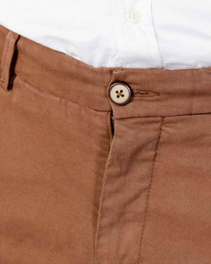 Pantaloni skinny Tela Cotton VPTA TELA COT. STRETCH Cioccolato – 80043