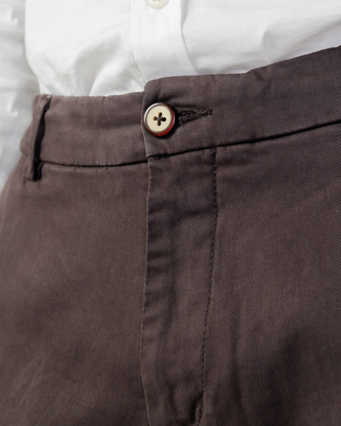 Pantaloni skinny Tela Cotton VPTA TELA COT. STRETCH Marrone – 80043