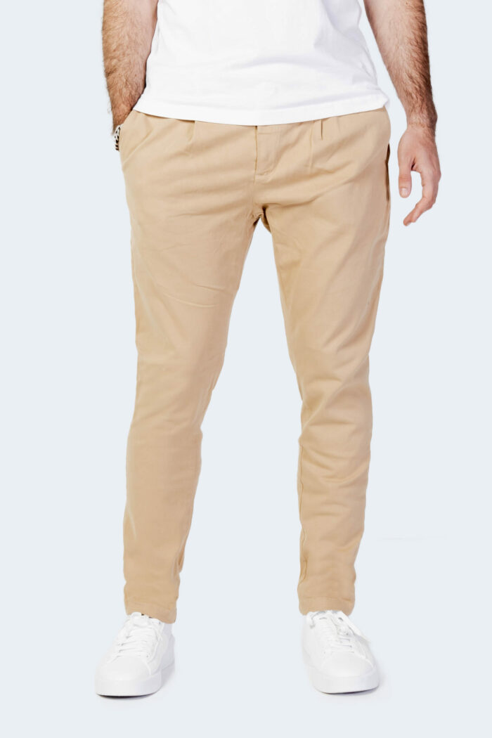 Pantaloni slim Tela Cotton TELA C TWILL Beige – 80044