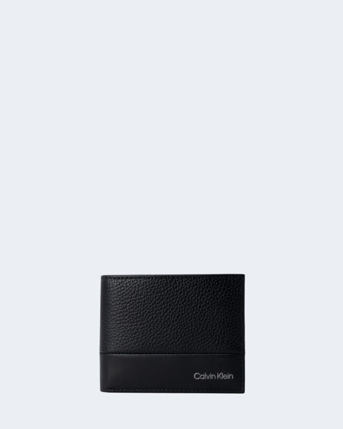 Portacarte Calvin Klein SUBTLE MIX BIFOLD 6CC W/BILL Nero – 92005