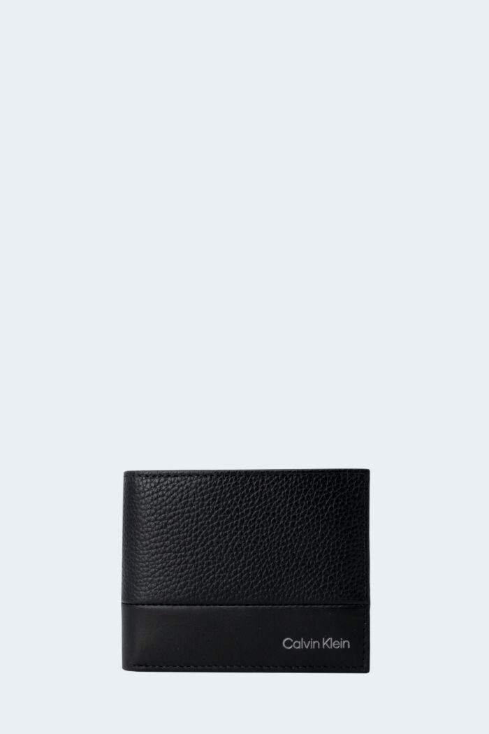 Portacarte Calvin Klein SUBTLE MIX BIFOLD 6CC W/BILL Nero – 92005