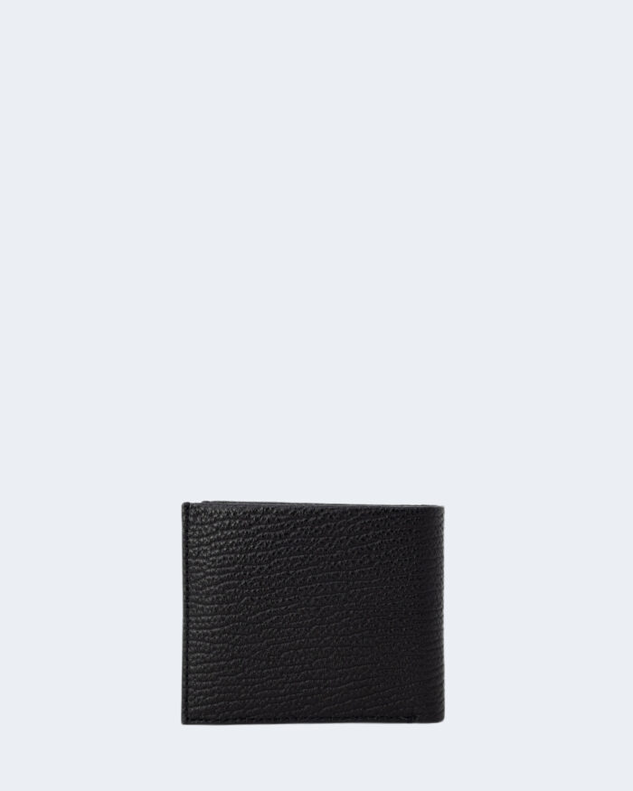 Portafoglio con portamonete Calvin Klein MONO TEXTURED BIFOLD W/COIN K50K509498 Nero – 90605