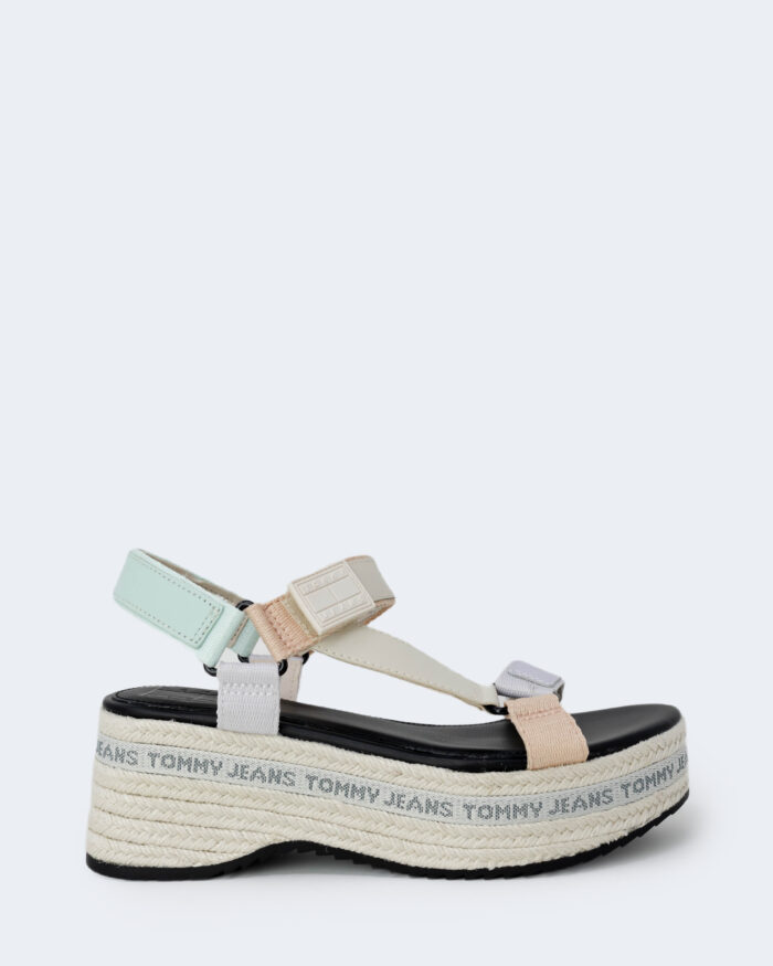 Scarpe con tacco Tommy Hilfiger TOMMY JEANS WEDGE SA Beige – 81018
