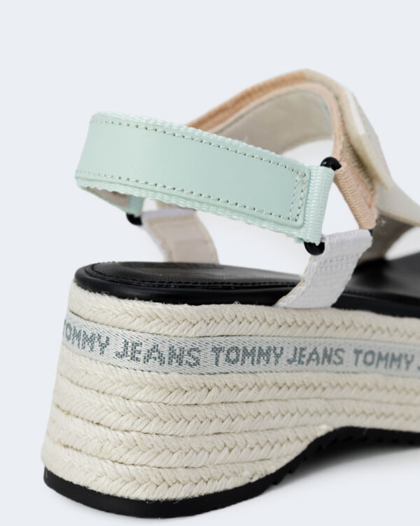 Scarpe con tacco Tommy Hilfiger Jeans TOMMY JEANS WEDGE SA Beige - Foto 5