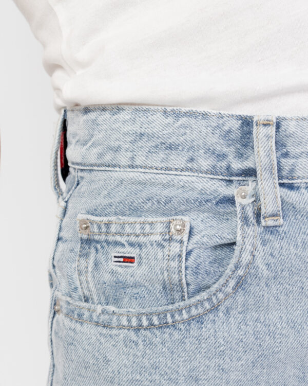 Shorts Tommy Hilfiger Jeans MOM SHORT BF6011 Denim chiaro - Foto 3