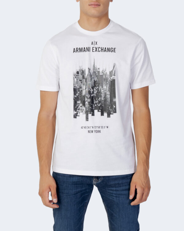 T-shirt Armani Exchange T-SHIRT 6LZTFG ZJBVZ Bianco - Foto 1
