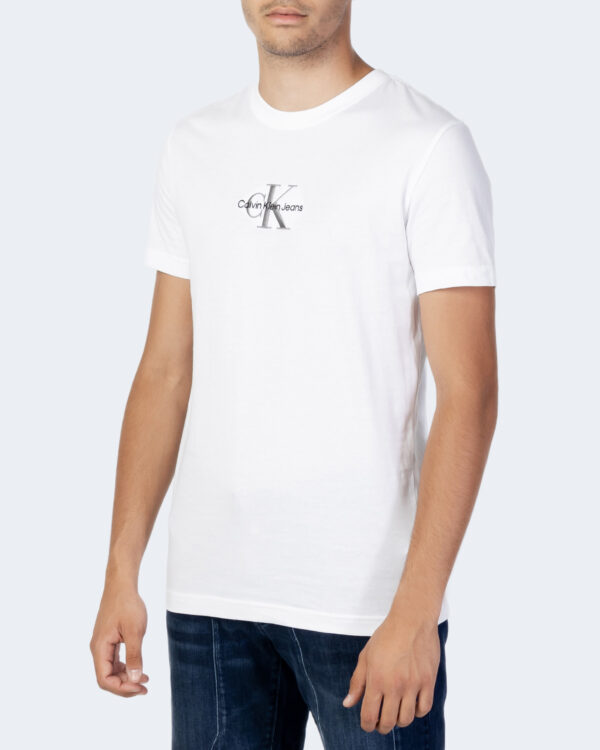 T-shirt Calvin Klein Jeans MONOLOGO TEE Bianco - Foto 1