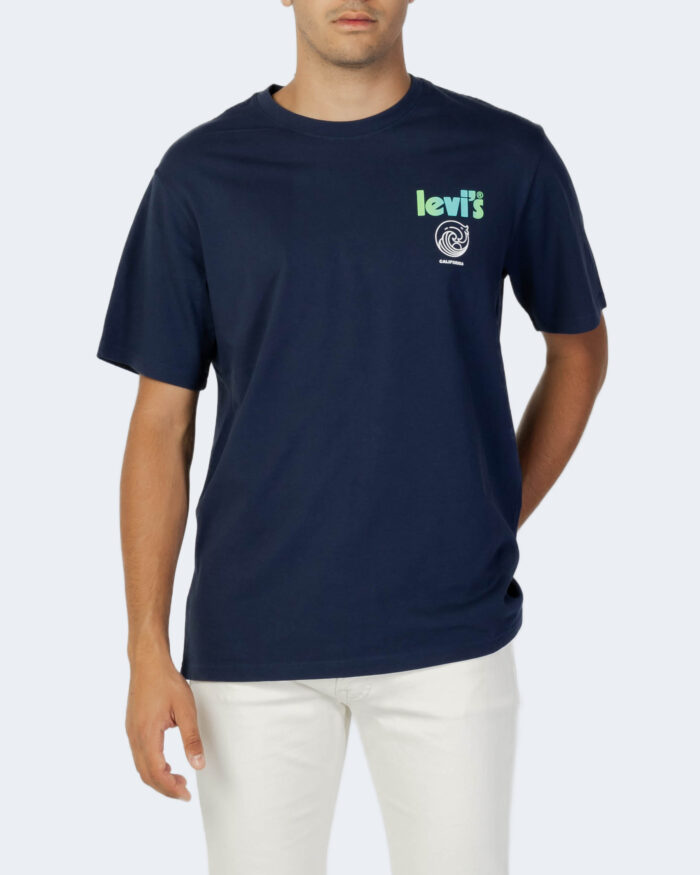 T-shirt Levi’s® SS RELAXED FIT TEE SURF CLUB NAVAL ACADE 16143-0625 Blu – 90399