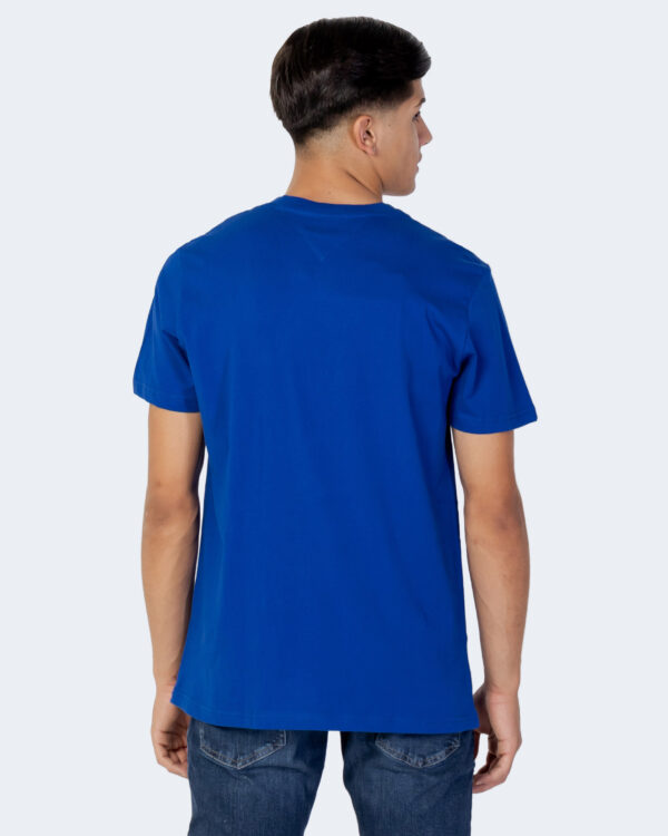 T-shirt Tommy Hilfiger Jeans TJM ENTRY ATHLETICS Azzurro - Foto 3